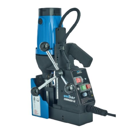 UNIBOR Commando 40 Magnetic Drill, 1-9/16 Capacity, Variable Speed CMD40